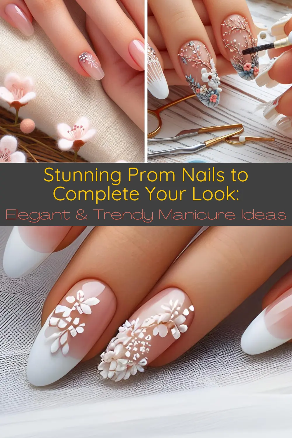 Stunning Prom Nails to Complete Your Look: Elegant & Trendy Manicure Ideas