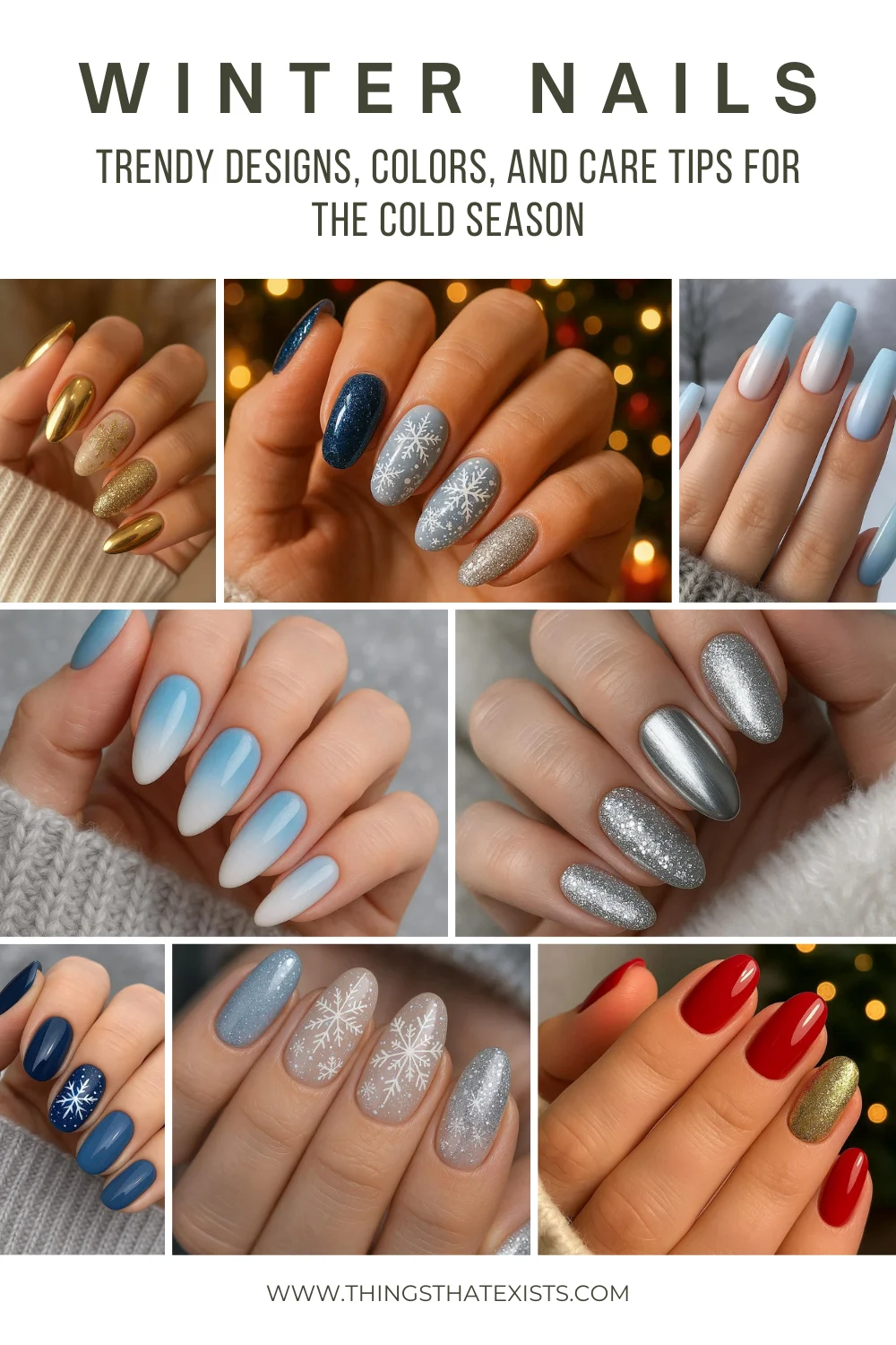 Winter Nails – Trendy Designs, Colors, and Care Tips for the Cold Season