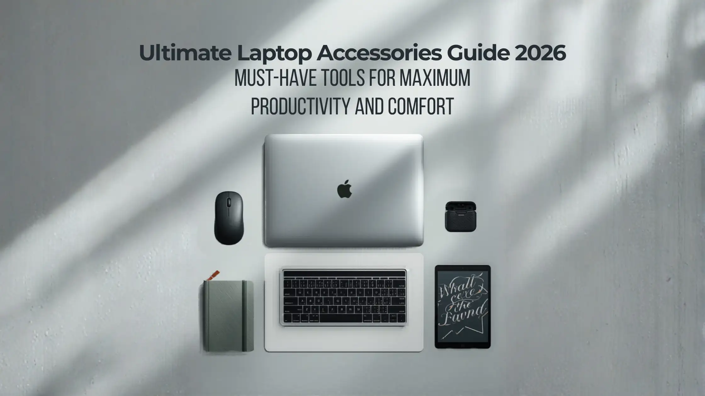 Ultimate Laptop Accessories Guide 2026: Comfort and Productivity Tools